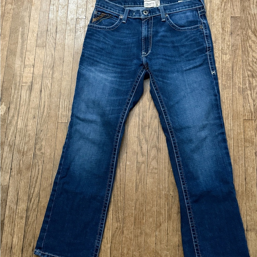 Ariat straight leg M5 blue jeans